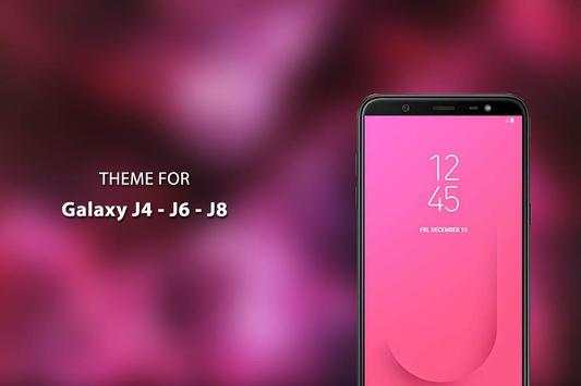 Theme for Galaxy J4 - J6 - J8 screenshot 3