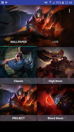 Project Yasuo HD Live Walpaper screenshot 1