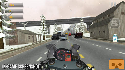 VR Motor Racing Mania 3D screenshot 4