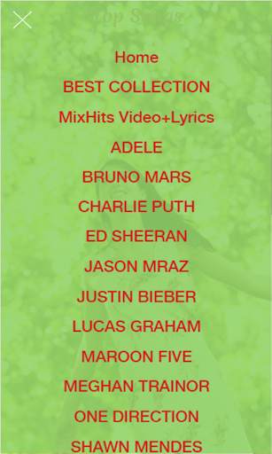 The Best Hit Songs screenshot 1