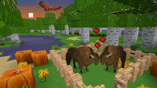 PrimalCraft: Cubes Craft & Survive Game screenshot 2
