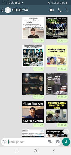 Stickers WA Korean Drama DRAKOR WAStickerApps screenshot 5