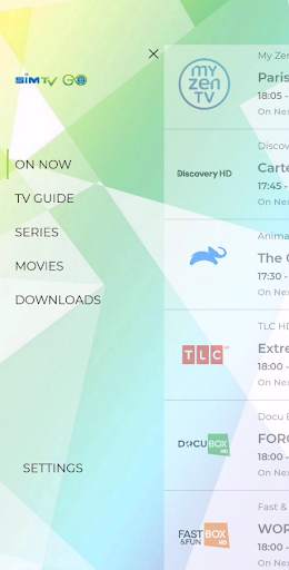 SIMTV GO 6 تصوير الشاشة