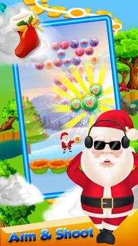 Santa Bubble Shooter - Christmas Candy fun screenshot 1