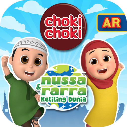 ikon Choki Choki Nussa &amp; Rarra Keliling Dunia