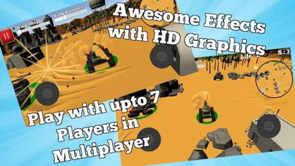 Multiplayer Tank Militia Games screenshot 4