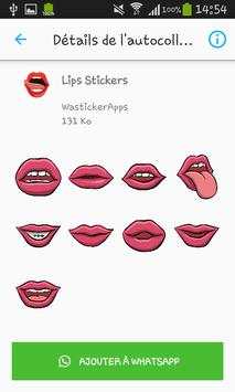 Lips Stickers screenshot 6