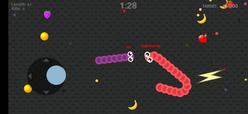 Snake io Worms battle zone io screenshot 3