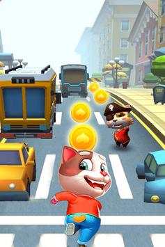 Talking Cat Run: Pet Runner - बिल्ली भागो screenshot 1