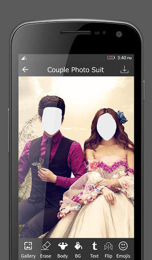 Couple Photo Suit screenshot 3