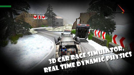 Car Crash Forest racing game screenshot 7
