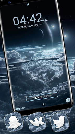 Cloudy Sky Launcher Theme screenshot 5