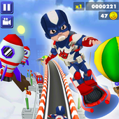Subway Hero Chibi Fun Temple Multiplayer Run icon