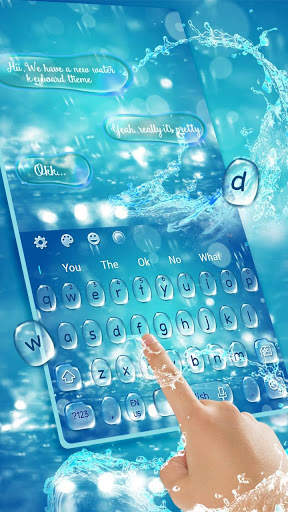 Live Water Keyboard Theme screenshot 3