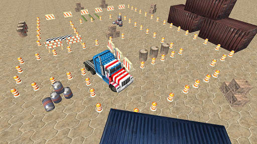 Real Semi Truck Parking Simulator 3d 2020. screenshot 2