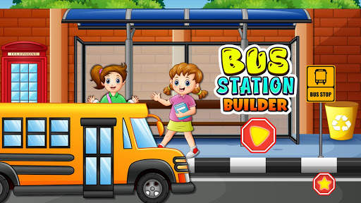 Bus Station Builder: Road Construction Game screenshot 1