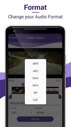 Video to Mp3 cutter- video con screenshot 3
