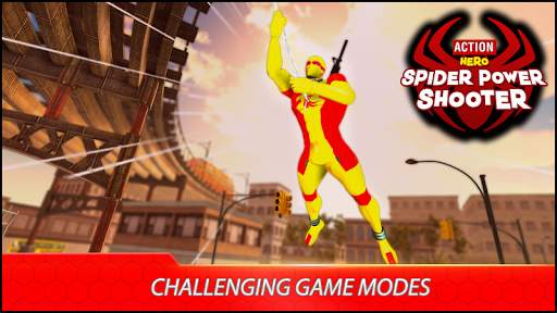 Action Hero Spider Power Shooter 2k20 : Free Games screenshot 4