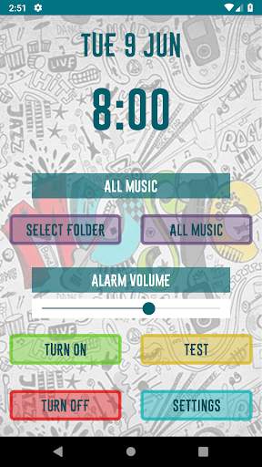 Music Alarm Player screenshot 1