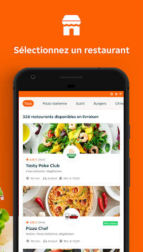 Takeaway.com - Livraison repas screenshot 2