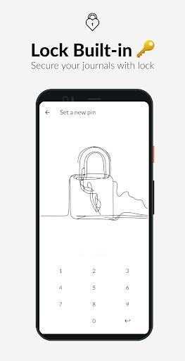 Diary with Lock: Daily Journal screenshot 4