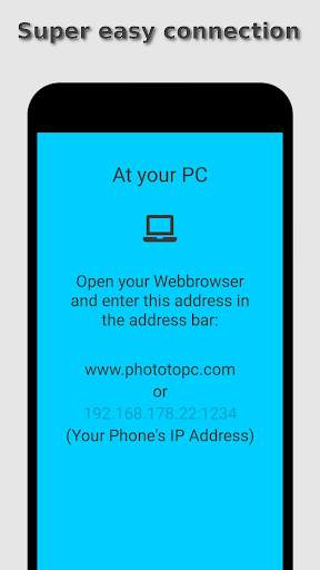 Photo Transfer screenshot 1