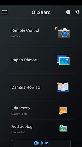 OLYMPUS Image Share screenshot 1
