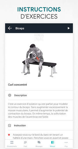 Sport musculation et Fitness screenshot 5
