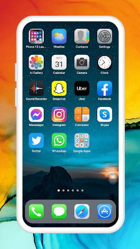 iPhone 13 Pro Max Launcher screenshot 3