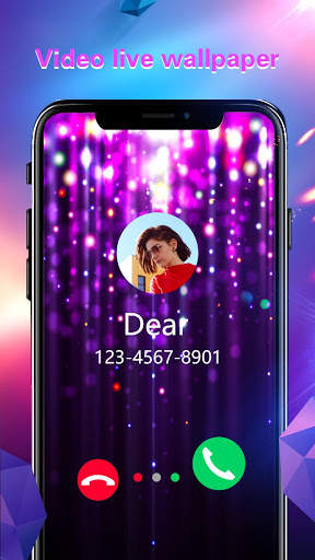 Video Wallpaper(Color Call Screen) screenshot 1