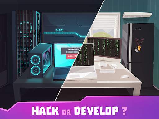 Hacker or Dev Tycoon? Tap Sim screenshot 14