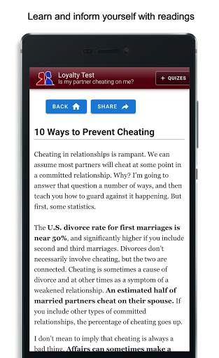 Loyalty Test - Is my partner cheating on me? Quiz screenshot 7