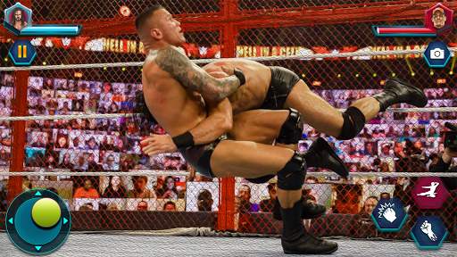 Real Wrestling Cage Ring Fighting: Wrestling Games screenshot 3