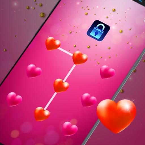Shiny Heart - App Lock Master Theme icon