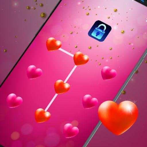 Shiny Heart - App Lock Master Theme 1.0.3