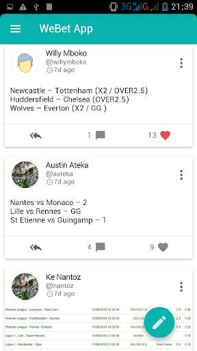 WeBet App - Free Betting Tips screenshot 5