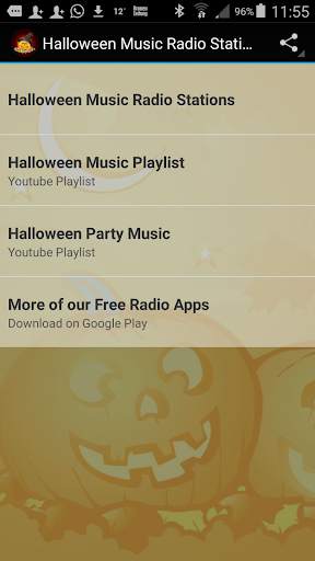 Halloween Music Radio Stations screenshot 1