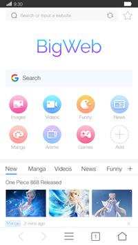 Bigweb - Feeds Browser screenshot 1