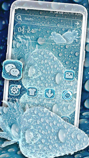 Strawberry Ice Launcher Theme screenshot 1