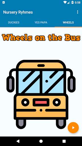 Yes papa - Little ducks - Wheels on the bus screenshot 2
