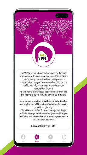 iTel VPN lite screenshot 5