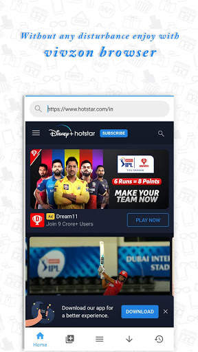 Vivzon Browser - Fast Video Downloader screenshot 6