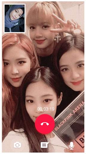 BlackPink : Fake Video Call Start screenshot 1