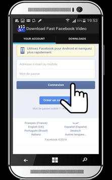 Download Facebook Video Fast screenshot 1