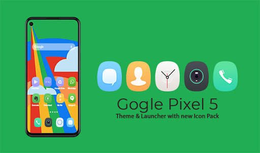 Launcher Theme for Google pixel 5 स्क्रीनशॉट 1