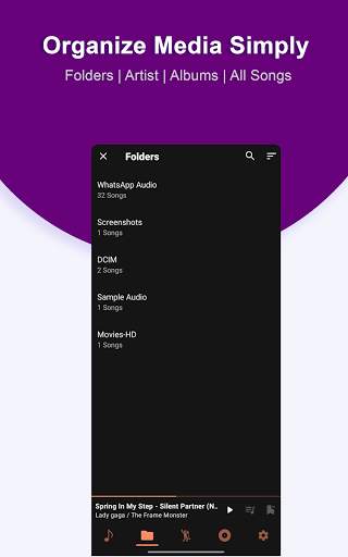 Ookla Music Player - Minimal MP3 Player screenshot 4