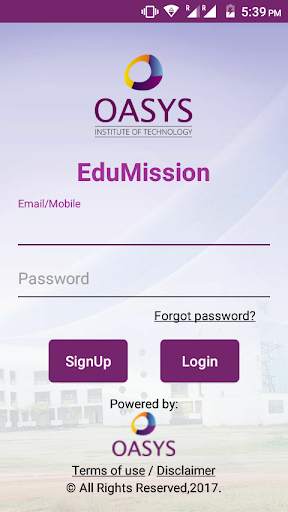 OASYS Edu screenshot 1