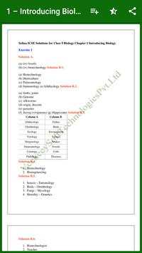 ICSE Class 9 Biology Solution Selina Publisher screenshot 4