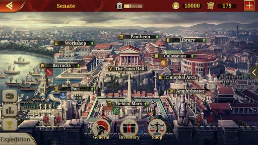 Great Conqueror: Rome War Game screenshot 7