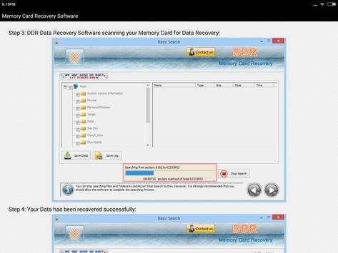 Memory Card Recovery Software Help screenshot 8